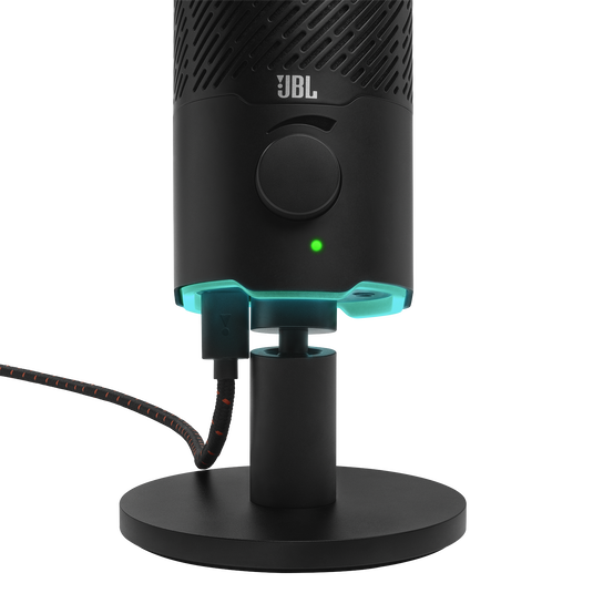 JBL Quantum Stream - Black - Dual pattern premium USB microphone for streaming, recording and gaming - Detailshot 3 image number null
